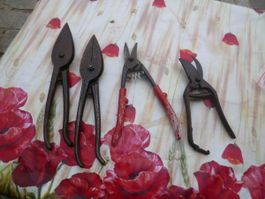 4 Spengler Blechschere Auto Dachrinne Zange Oldtimer KFZ