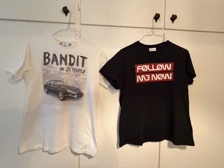 Set di 2 T-shirt Valentino/MC2 Saint Barth- taglia S