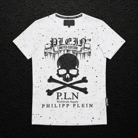 PHILIPP PLEIN T-shirt Skull Strass Limited Edition Taille S