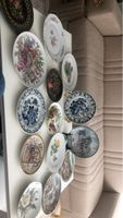 Delfter Teller, blau-weiss, Vogel Motiv, Top Zustand