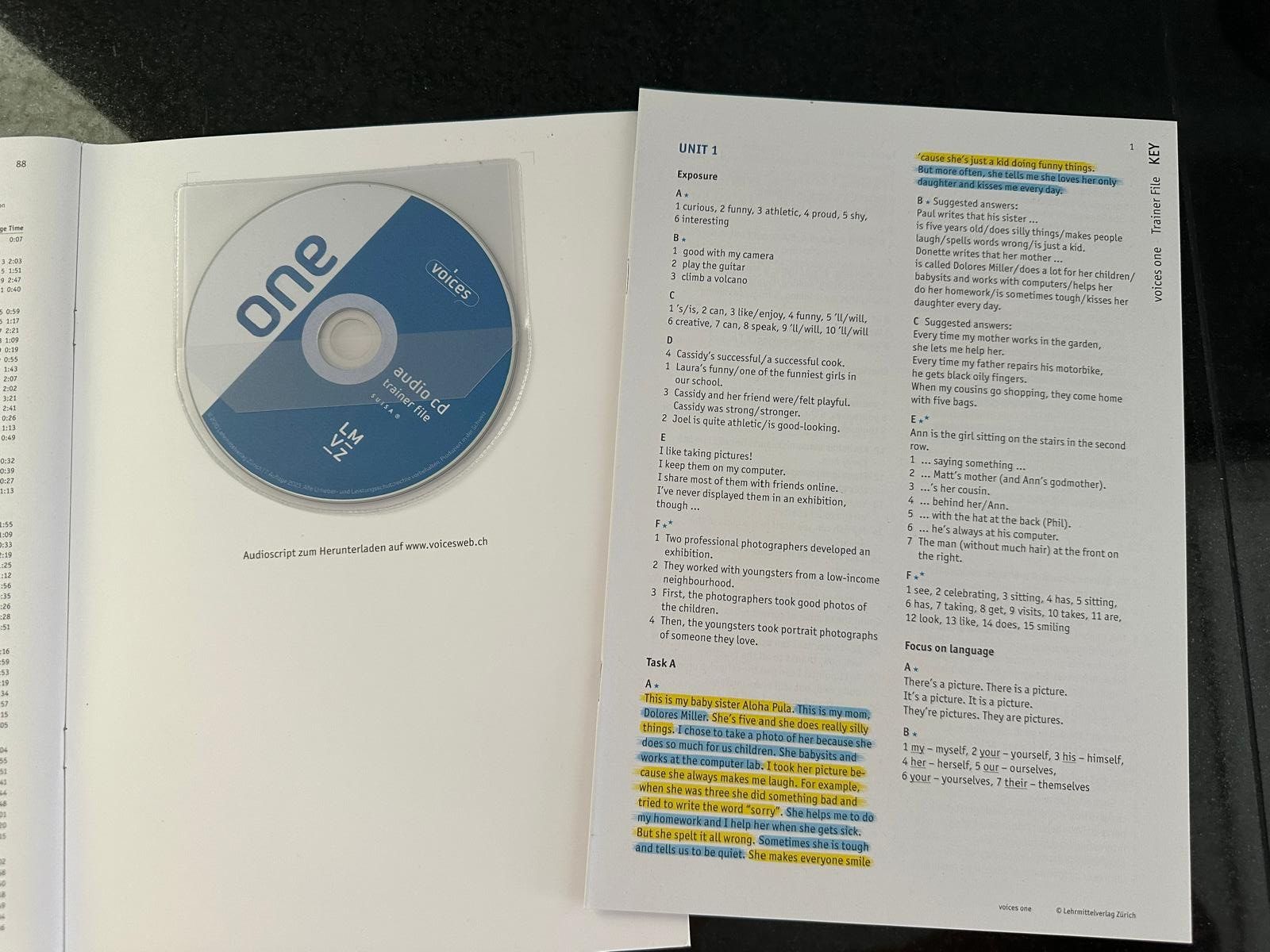 Livres: Voices One trainer file LMVZ – D'occasion à Urdorf par ARJN 5