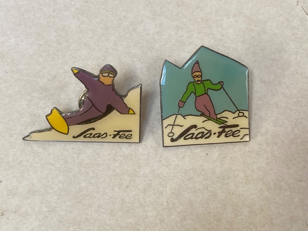 Swiss Placchette & Badge: Pin  Saas- Fee – Usato da zürich venduto da papalapa
