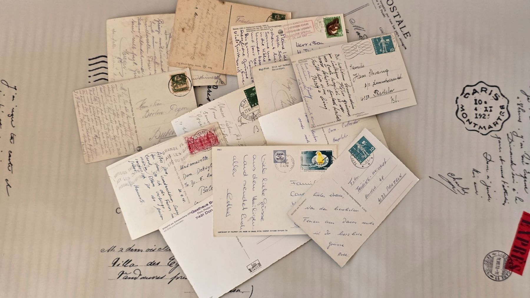 Cartoline postali: Schweiz & Internal 12 Vintage-Postkarten (F) – Usato da Thalwil venduto da VitaMini 5