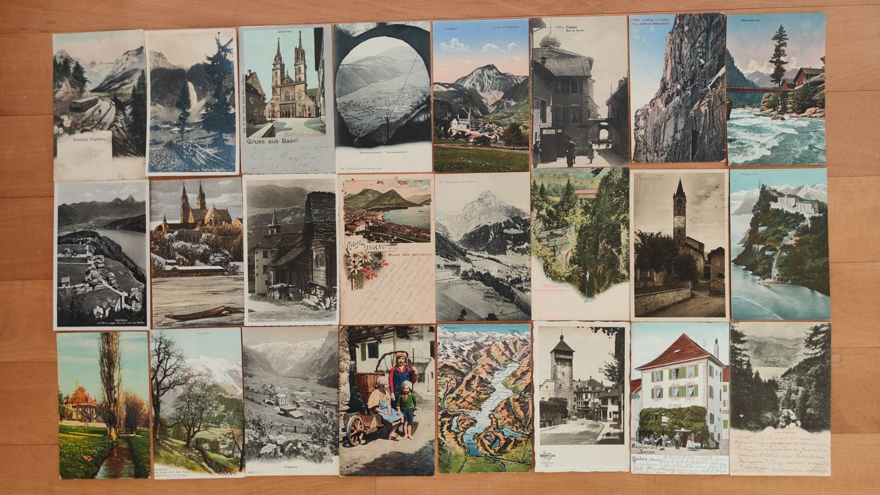 Cartes postales: SUPER Posten / Lot 170 kleinformatige CH- Ansichtskarten – D'occasion à St. Erhard par Chaeferli6