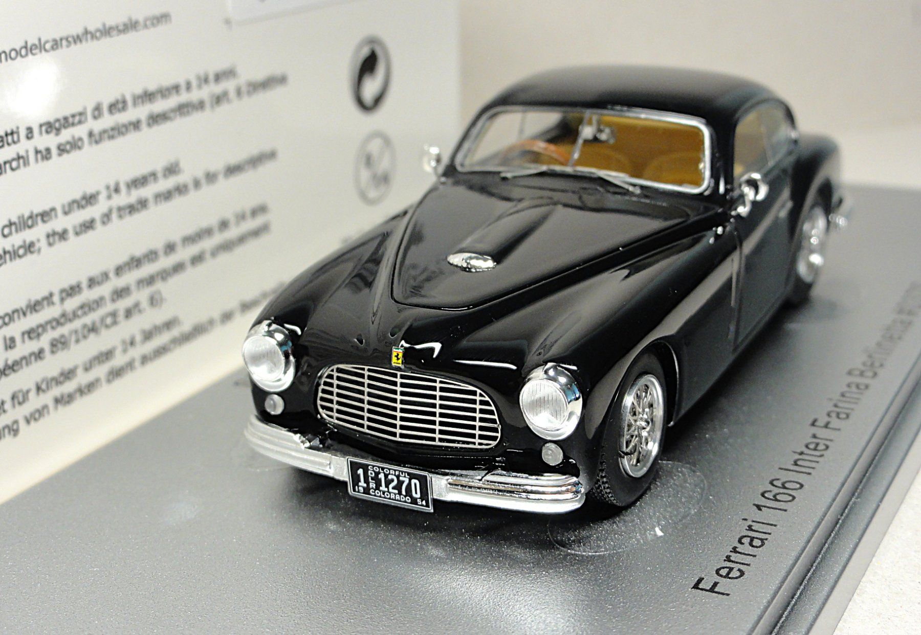 Alpine Modellini d'auto: 1:43 KESS Ferrari 166 Inter Farina 1949 – Usato da Solduno venduto da albimicio 4