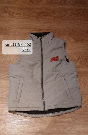 Gilet/Weste, beige, Gr. 152, perfekt für den Übergang!
