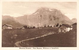 Crans Montana (VS) Plan Mayens Wildhorn Rawylhorn Alpenpanor