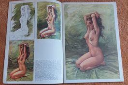 Art Book. AKT MALEN MACHT FREUDE. 1982. 32 Seiten