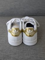 Adidas Stan Smith Sneakers weiss gold Gr. 38