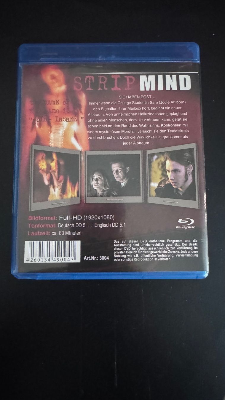Tous les DVDs: Strip Mind Blu-ray Film – D'occasion à Wolfhausen par ResalePoint 1
