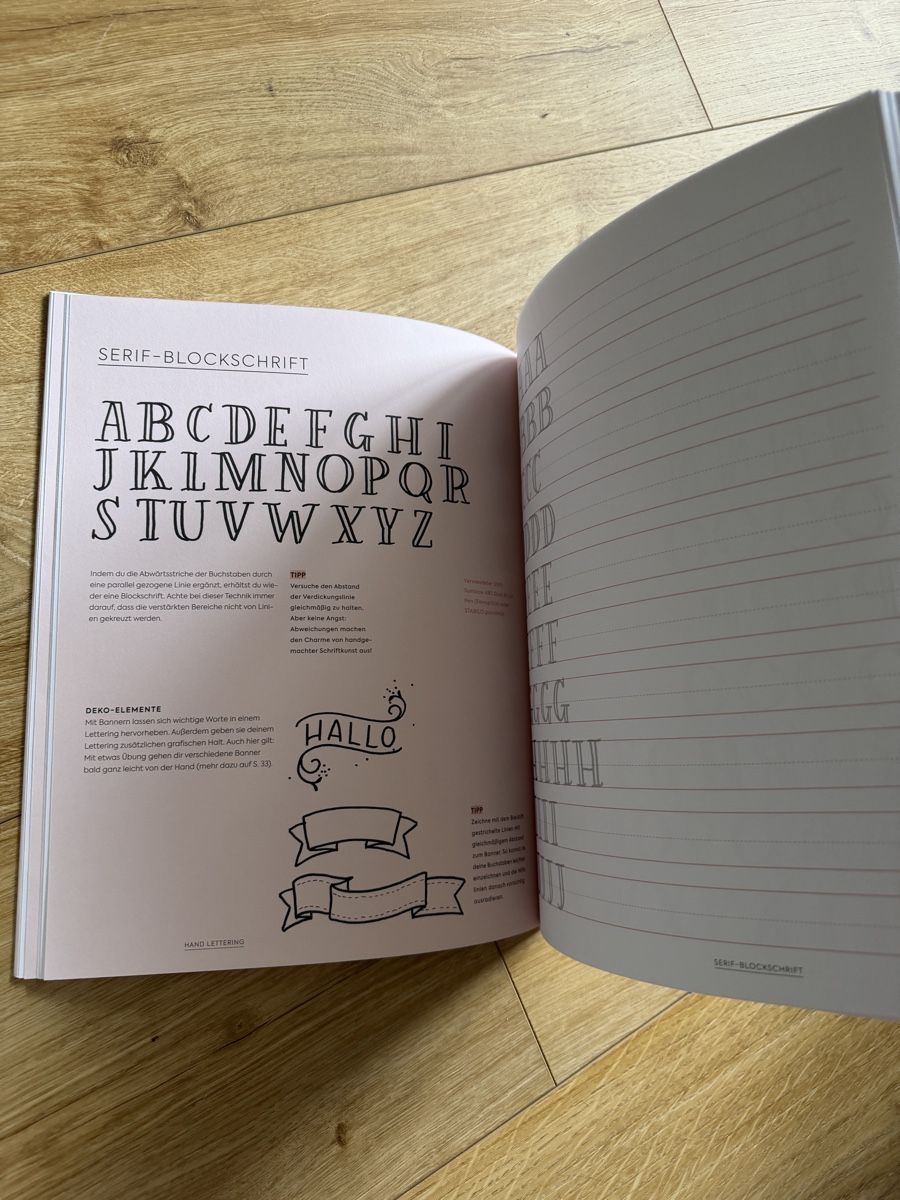 Libri: Handlettering Buch und Papier NEU – Nuovo e nell'imballaggio originale da Schübelbach venduto da Sambodscha 5
