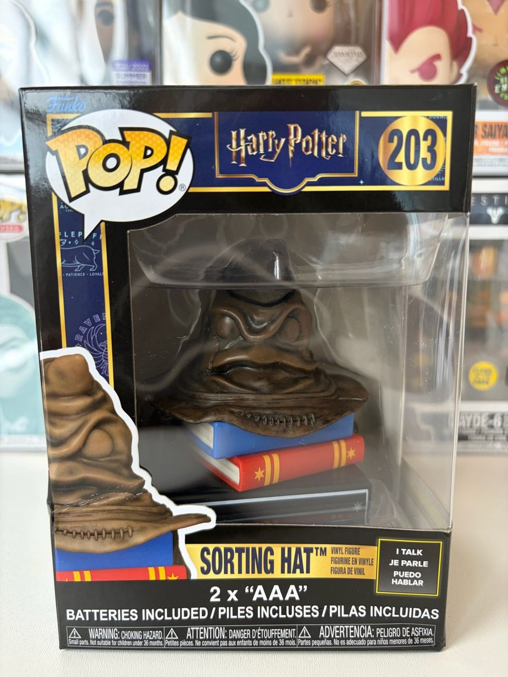 Funko Statuette: Funko POP! Harry Potter Sorting Hat with Sound – Nuovo e nell'imballaggio originale da Le Mouret venduto da perfectbijou