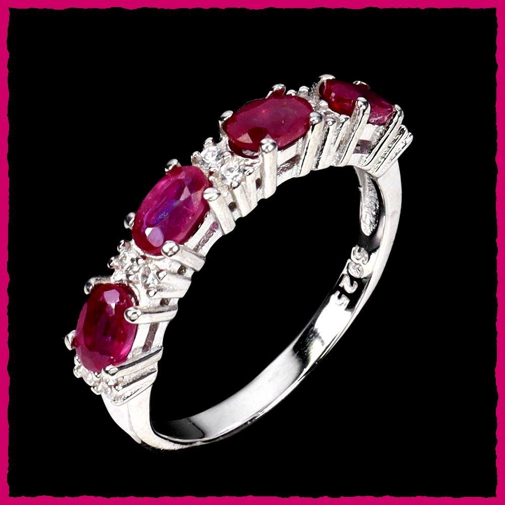 Bagues: ROYAL RUBY, Rubin Ring 925 Silber – Neuf avec emballage d'origine à Oberglatt ZH par Goldfee1 3