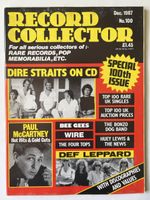 Record Collector Dec 1987 No 100 McCartney Dire Straits Def 