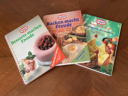 Dr. Oetker Rezeptbücher
