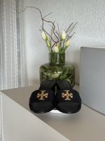 Tory Burch Sandalen schwarz Leder Grösse 39 (8 1/2 M)