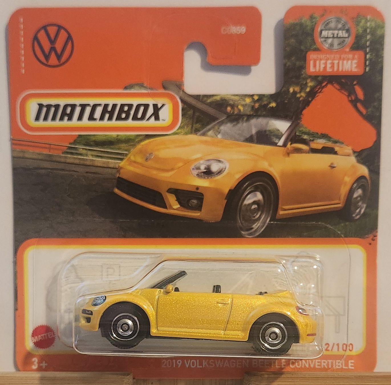 Matchbox Modellautos: MATCHBOX VOLKSWAGEN BEETLE CABRIOLET 2019 – Neu und originalverpackt aus BULLE von 2FINGERSCH