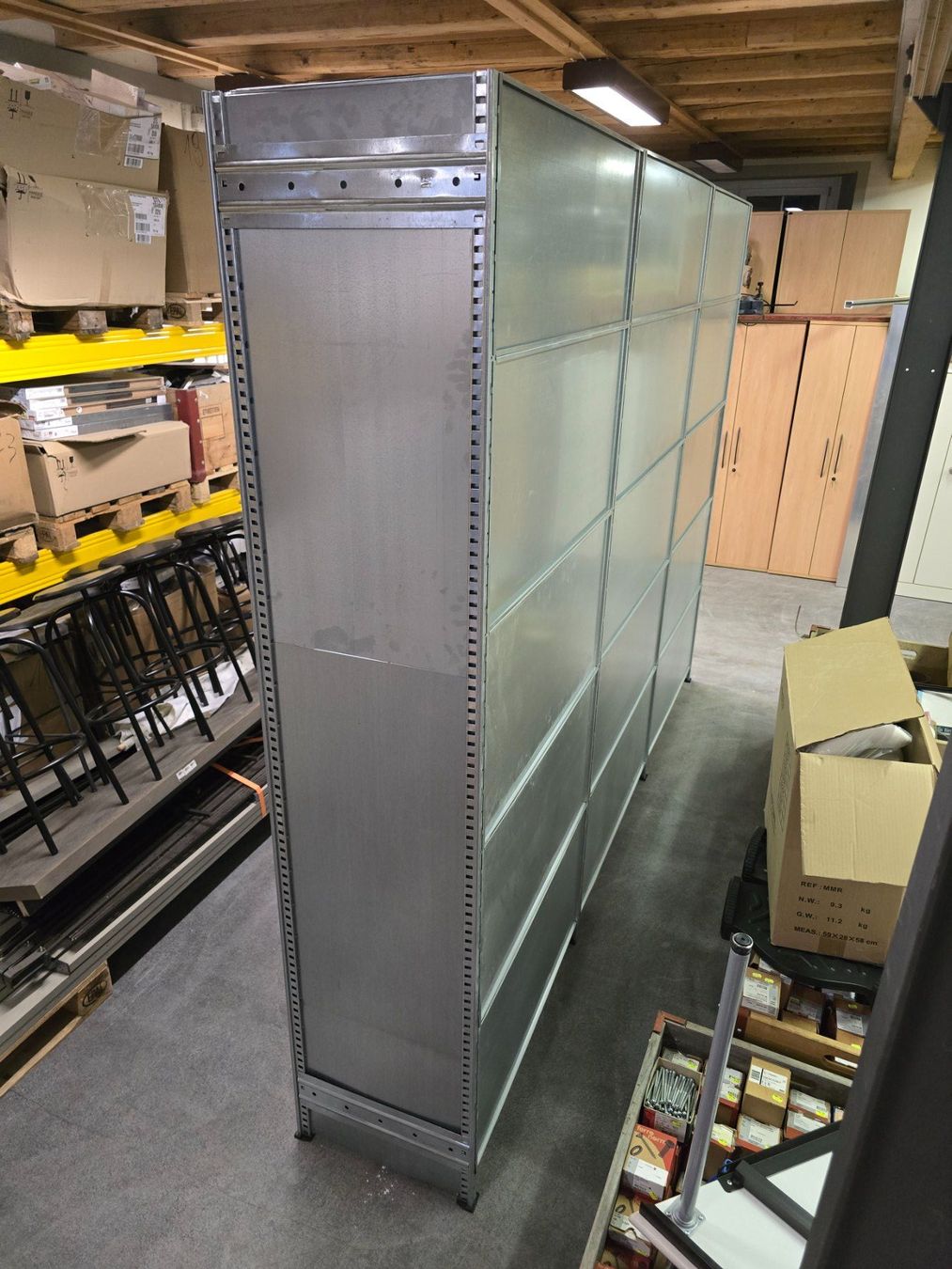 Errex Scaffali: Profi Errex Lagerregal 337x52,5cm H: 250cm ab 850.- – Usato da KRINAU venduto da Mio_Liqstyle 7