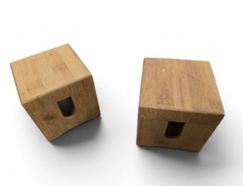 Portasciugamani: Porte servietes en Bamboo 2 pieces – Usato da Vernier venduto da 19pigments