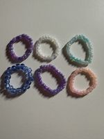 Sommerliche Perlenringe Set - Handgemacht, Trend Schmuck