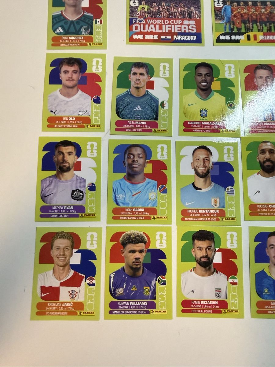 Panini Carte collezionabili: Panini FIFA World Cup 2026 Sticker Set – Nuovo (secondo la descrizione) da Appenzell-Steinegg venduto da son_s5dh 4