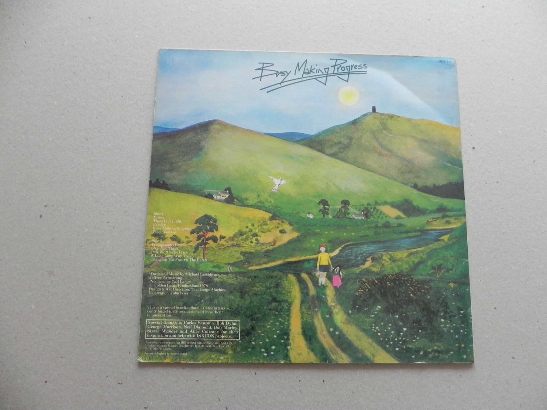 Vinyles: LP Engl. Progressiv Rock Band Busy Making Progress 1978 – D'occasion à Siebnen par krimsie 1