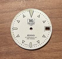 Vintage TAG Heuer Tritium Zifferblatt Durchmesser 25.96mm