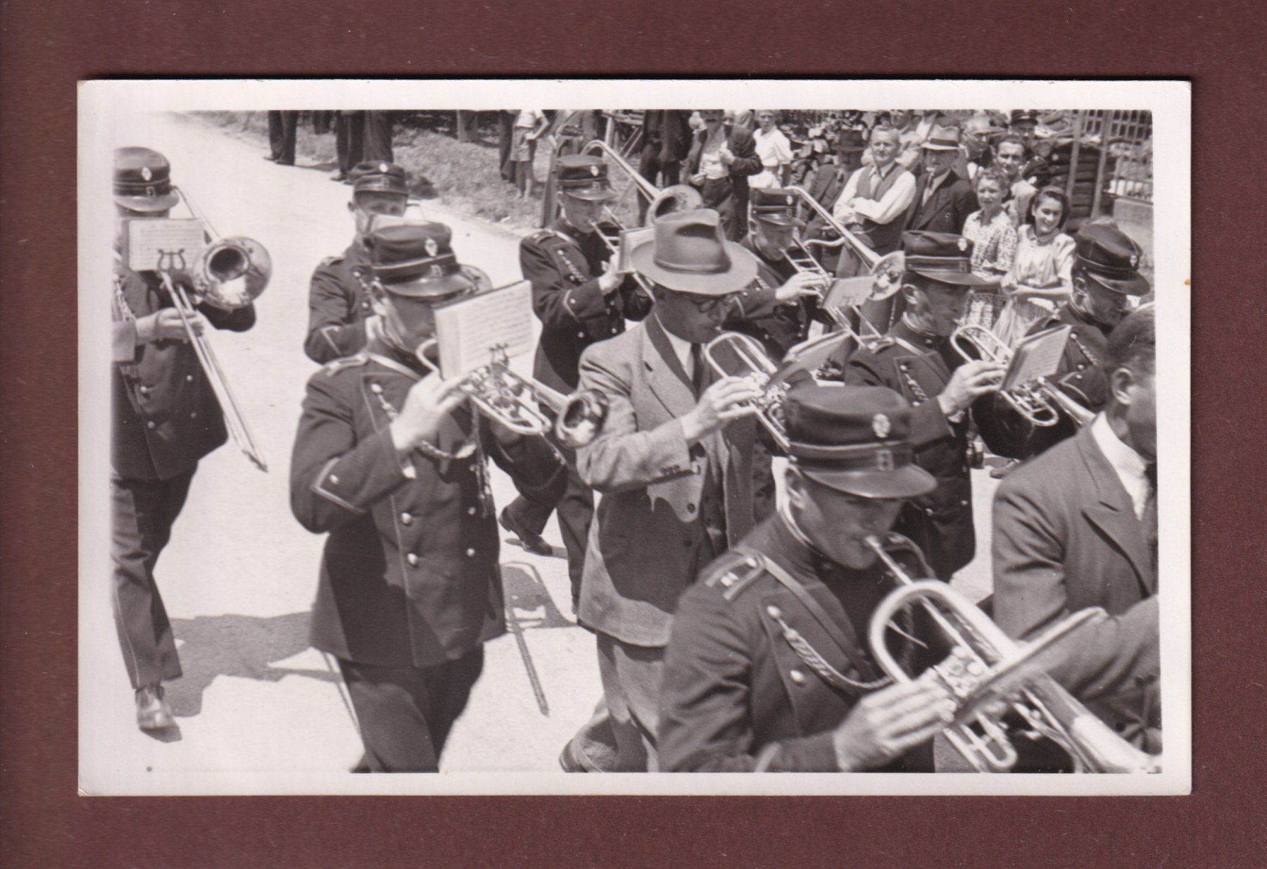 Cartoline postali: Photo - FANFARE MILITAIRE – Usato da Pully venduto da nicecards-shop