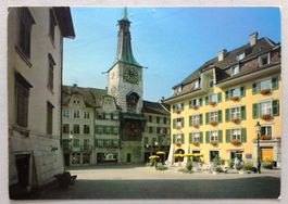 Solothurn, Zeitglockenturm mit astronomischer Uhr