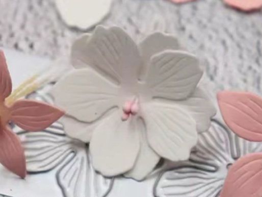 Sciablone: Stanzschablone Nr.1023, Blumen – Nuovo e nell'imballaggio originale da Gretzenbach venduto da Fliegepilz56