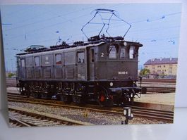 Postkarte DB Schnellzug Lokomotive 116 006-8 Nördlingen 1977