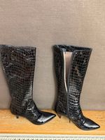 Elegante NAVYBOOT Echtleder Stiefeletten Gr. 38