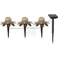 Star 3er Set Solarleuchten Gartenstecker, tolle Deko