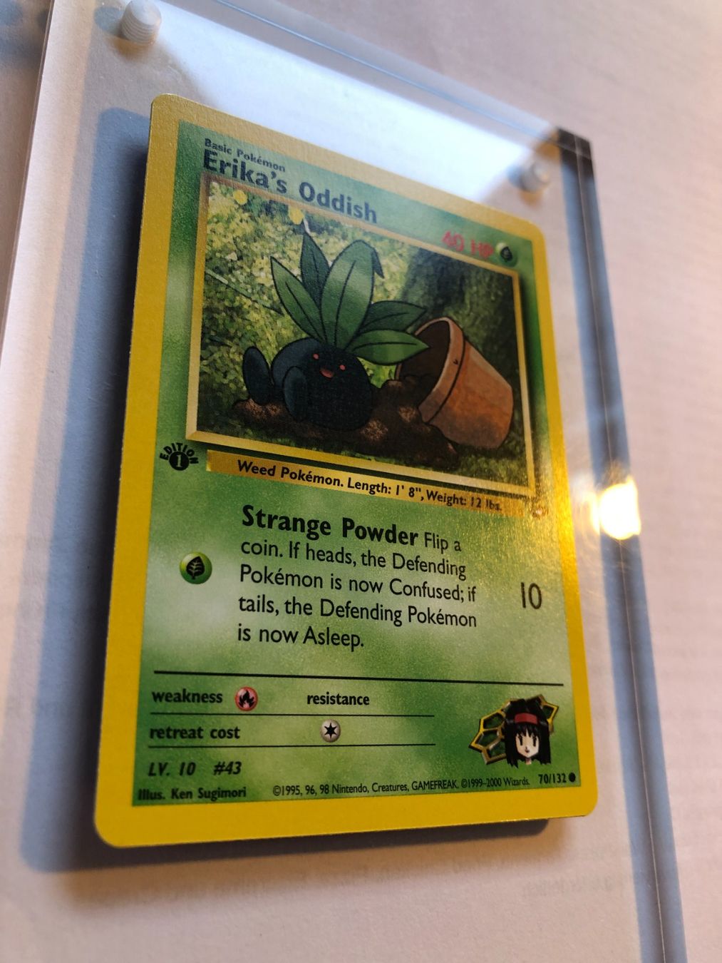 Cartes à collectionner: Erika's Oddish 1st Gym Challenge - MINT - ab 1.- – D'occasion à Giubiasco par dan_pr8b 1