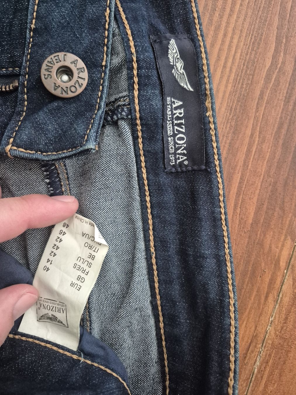Arizona Jeans: Damen Jeans Arizona Grösse 42 – Usato da Schmitten FR venduto da Sam2525 2