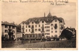 Kurhaus Richenthal LU 1915 - Zensur