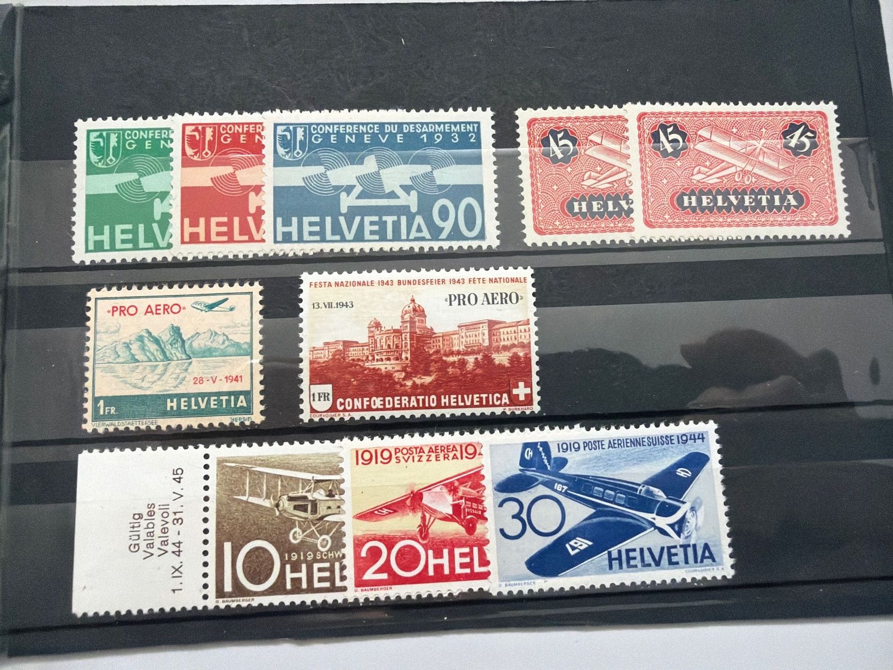 Alle Briefmarken: Flugpostmarken Set – Gebraucht aus Küssnacht am Rigi von POSTOMASTER