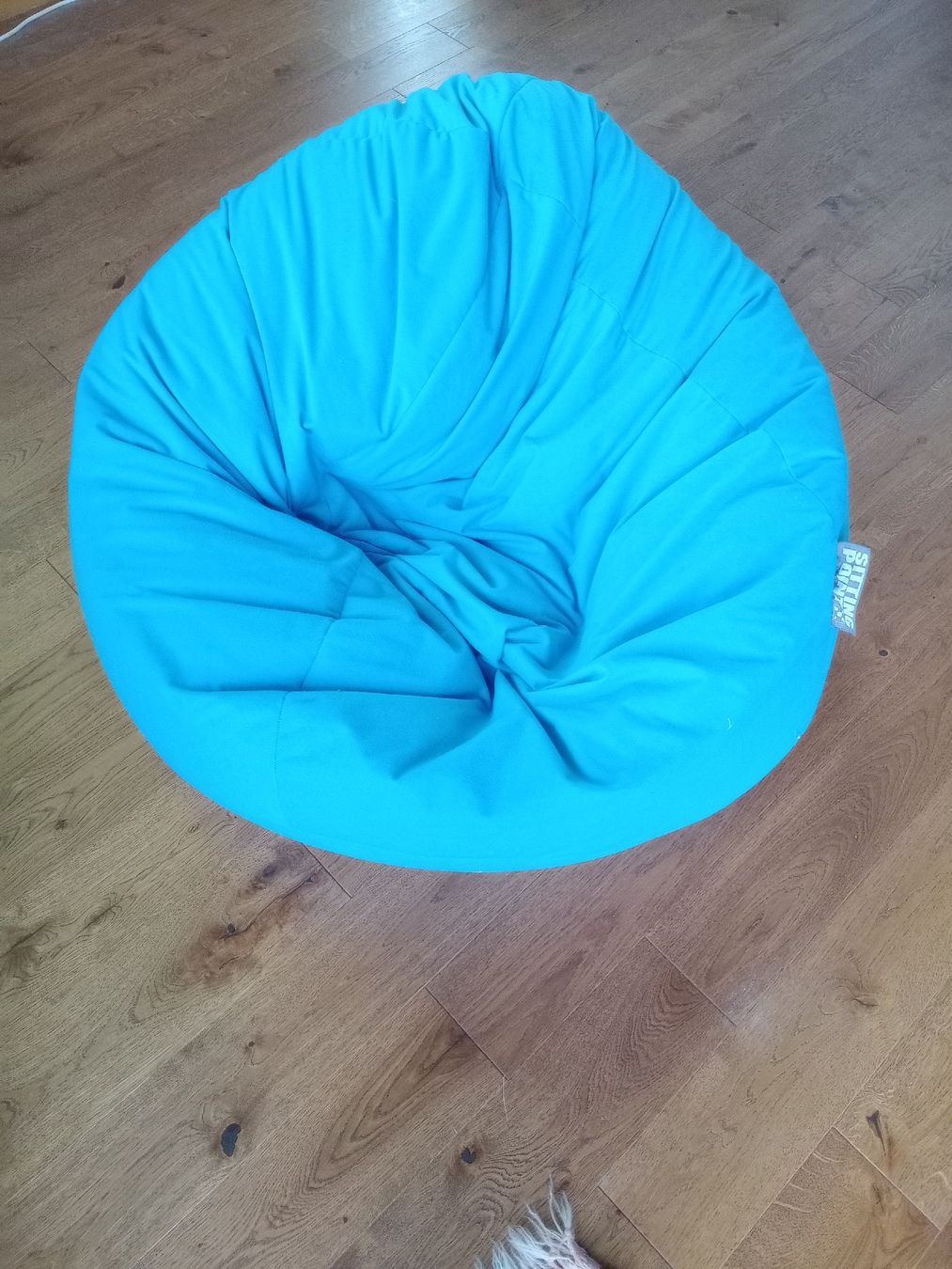Poltrone: grosser Sitzsack hellblau – Usato da Heiligenschwendi venduto da Lotusse-hair