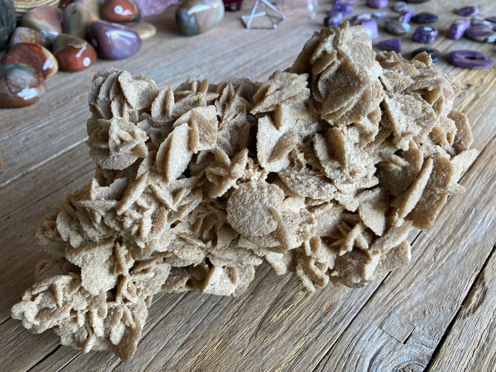 Mineralien & Heilsteine: SANDROSE – Neu und originalverpackt aus Aesch ZH von LiquidAktion