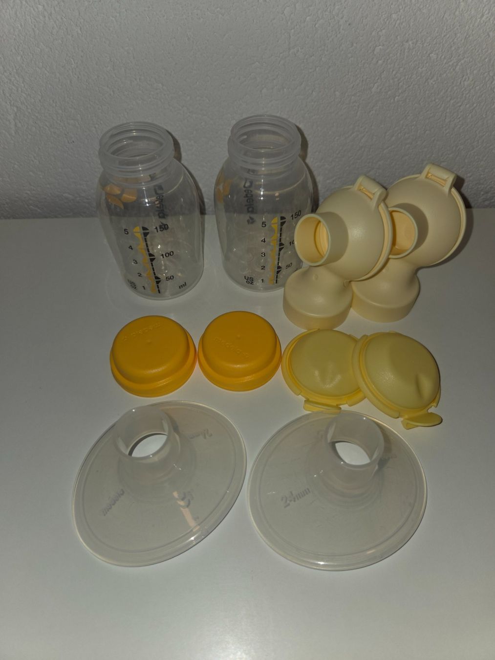 Medela Accessori per l’allattamento: Medela PersonalFit PLUS Doppelpump-Set – Usato da Tuggen venduto da animal05 4