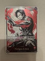One Piece Sammelkarte Portgas D Ace Leader OP03-001 Promo