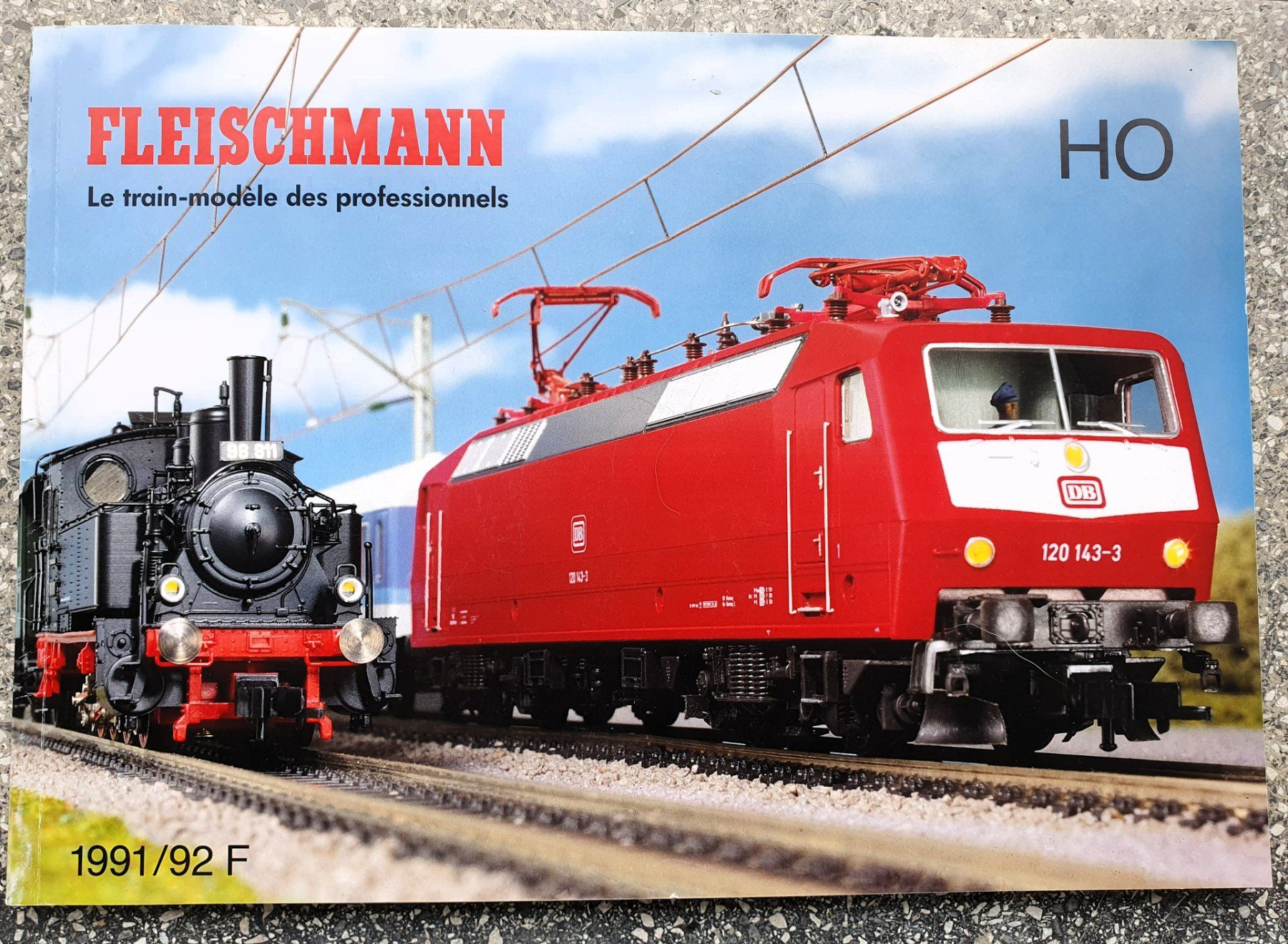 Fleischmann Modellini di ferrovie: Catalogue Fleischmann, 1991/1992, HO, en français – Usato da Martigny venduto da Abm1000