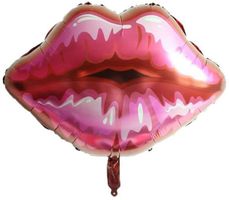 Folienballon Kissing Lips