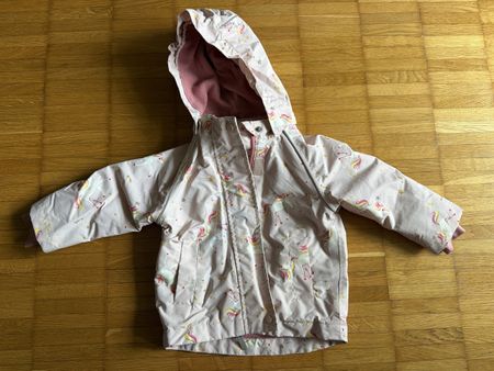 Regenjacke gefüttert 74/80