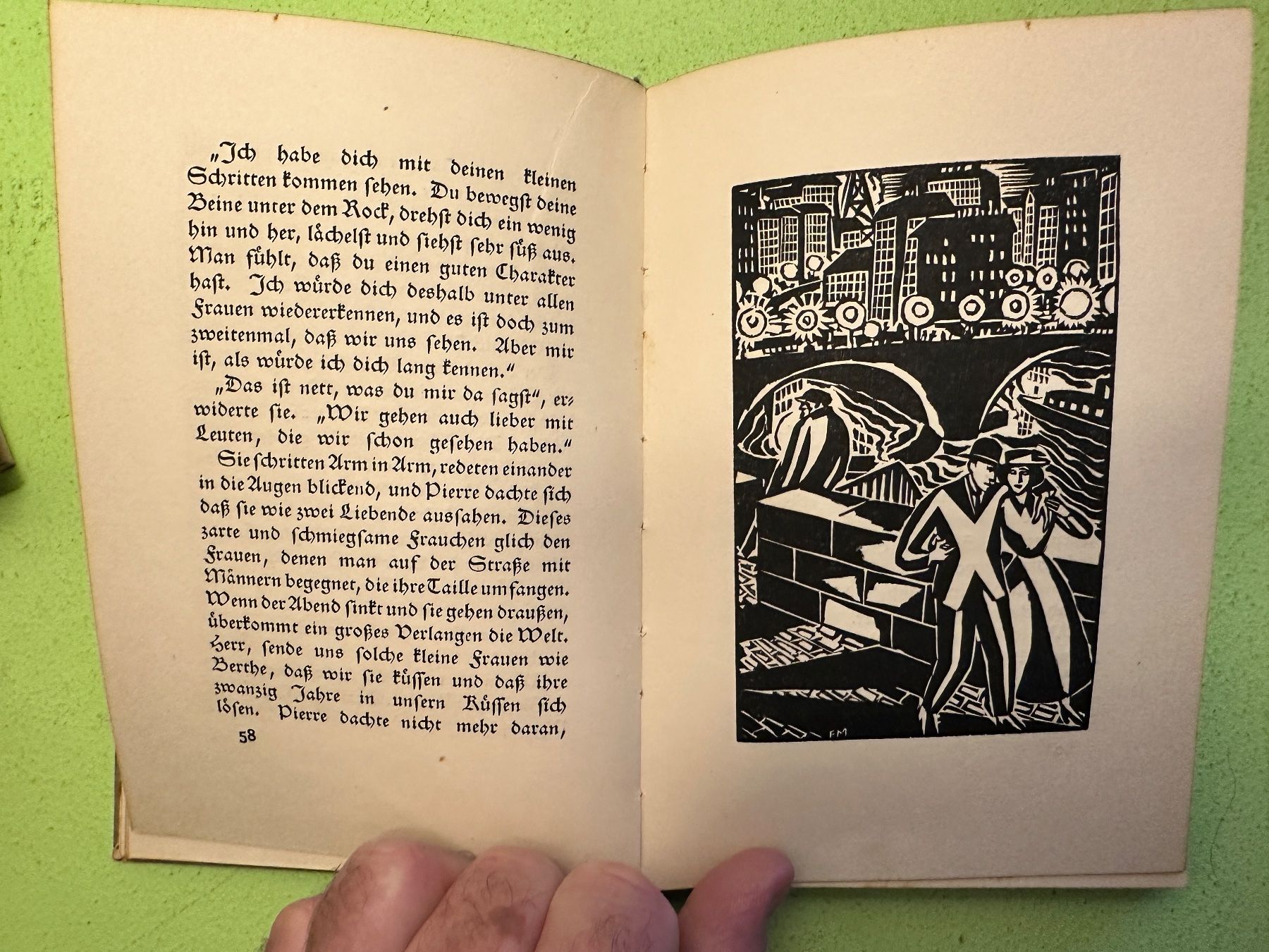 Libri: Charles-Louis Philippe: Bubu vom Montparnasse. 1920 – Usato da Zürich venduto da allp 4