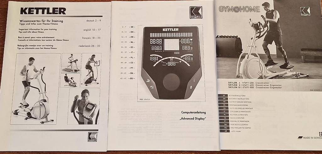 Kettler Hometrainer: Kettler Skylon 4 – Usato da Pfungen venduto da suhu33 4