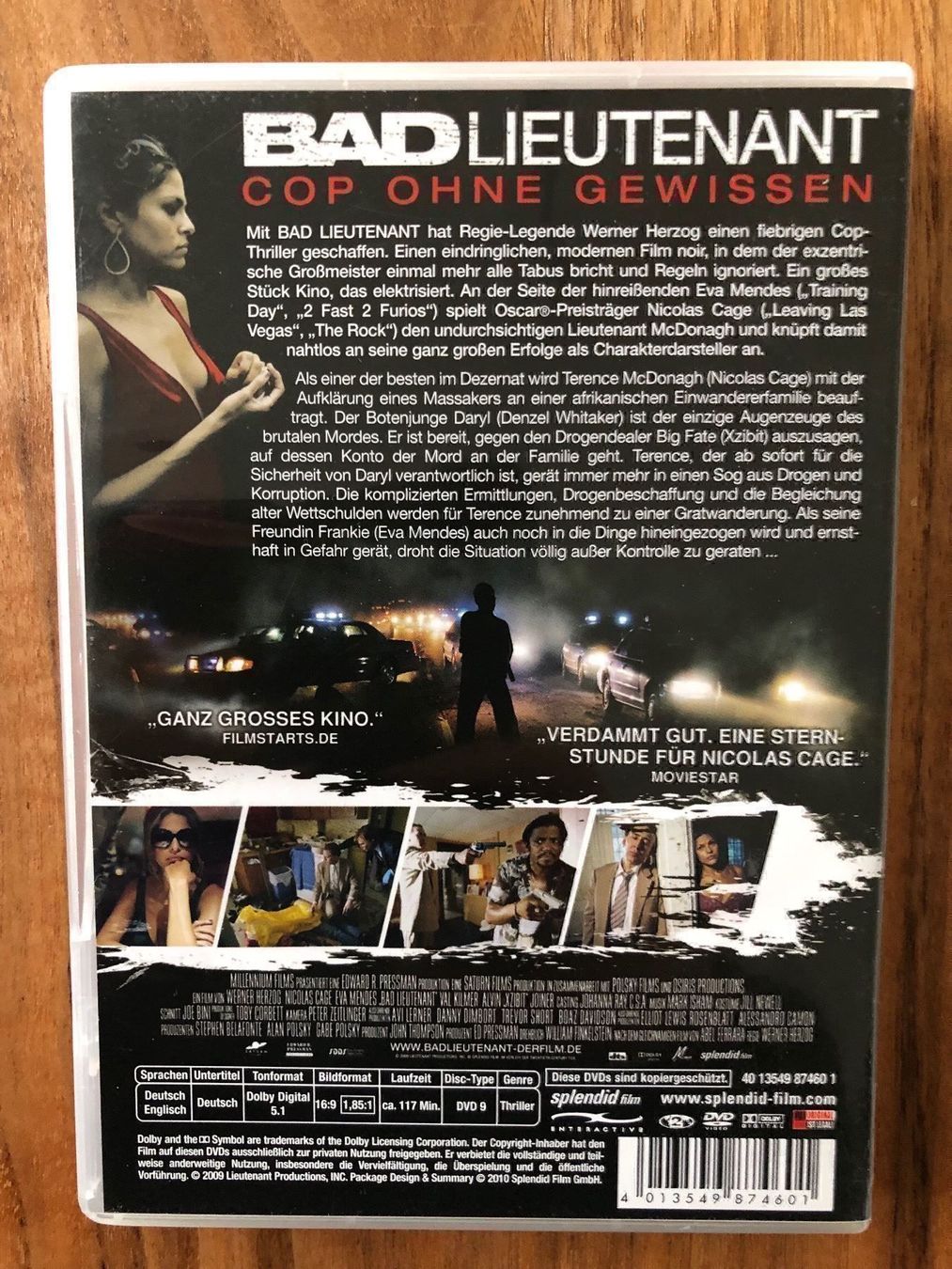 Alle DVDs: DVD Bad Lieutenant – Gebraucht aus Belp von brb66 1