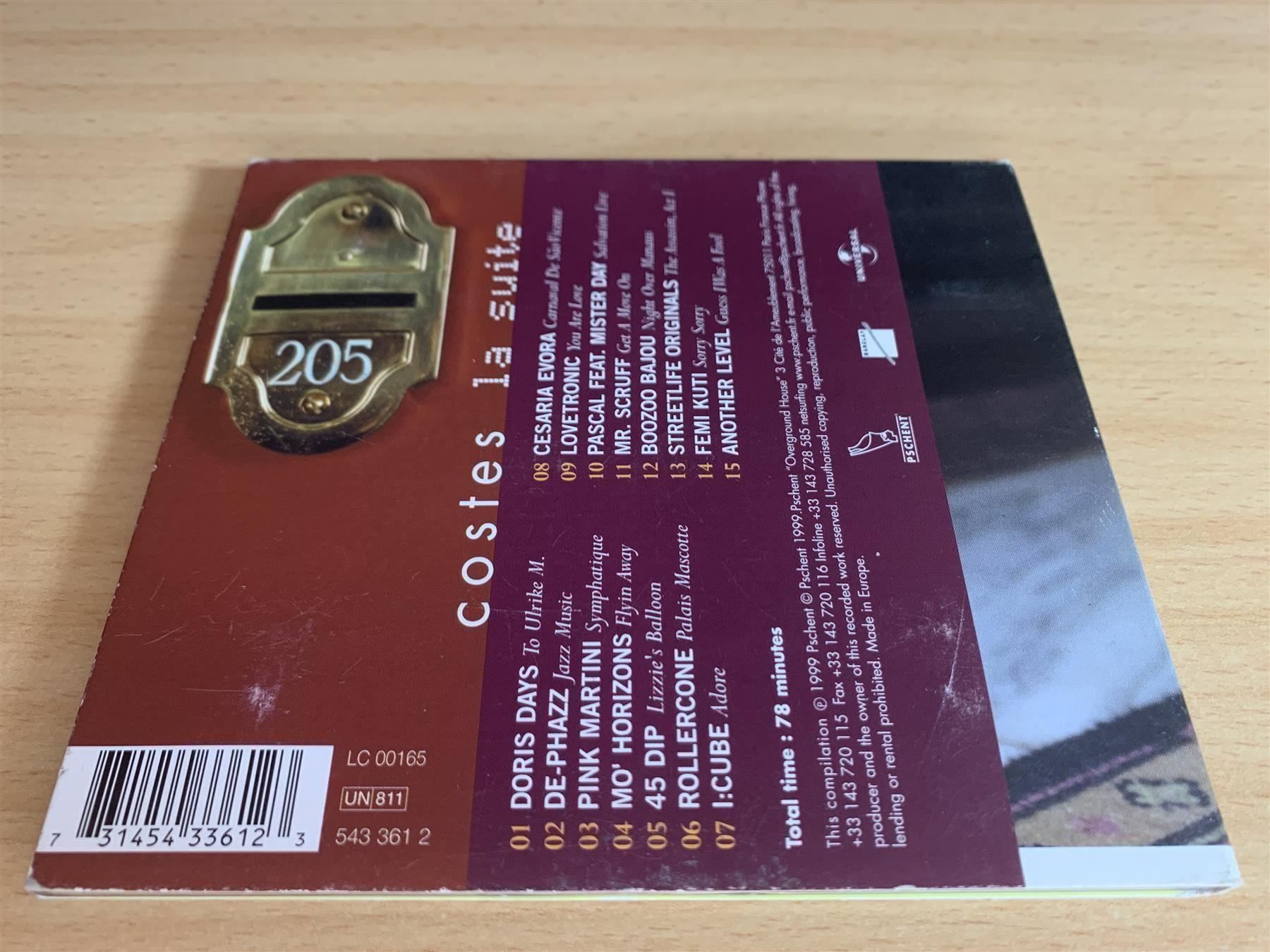 CDs: Stephane Pompougnac – Costes La Suite – Gebraucht aus Rikon im Tösstal von Alpenmutz 1