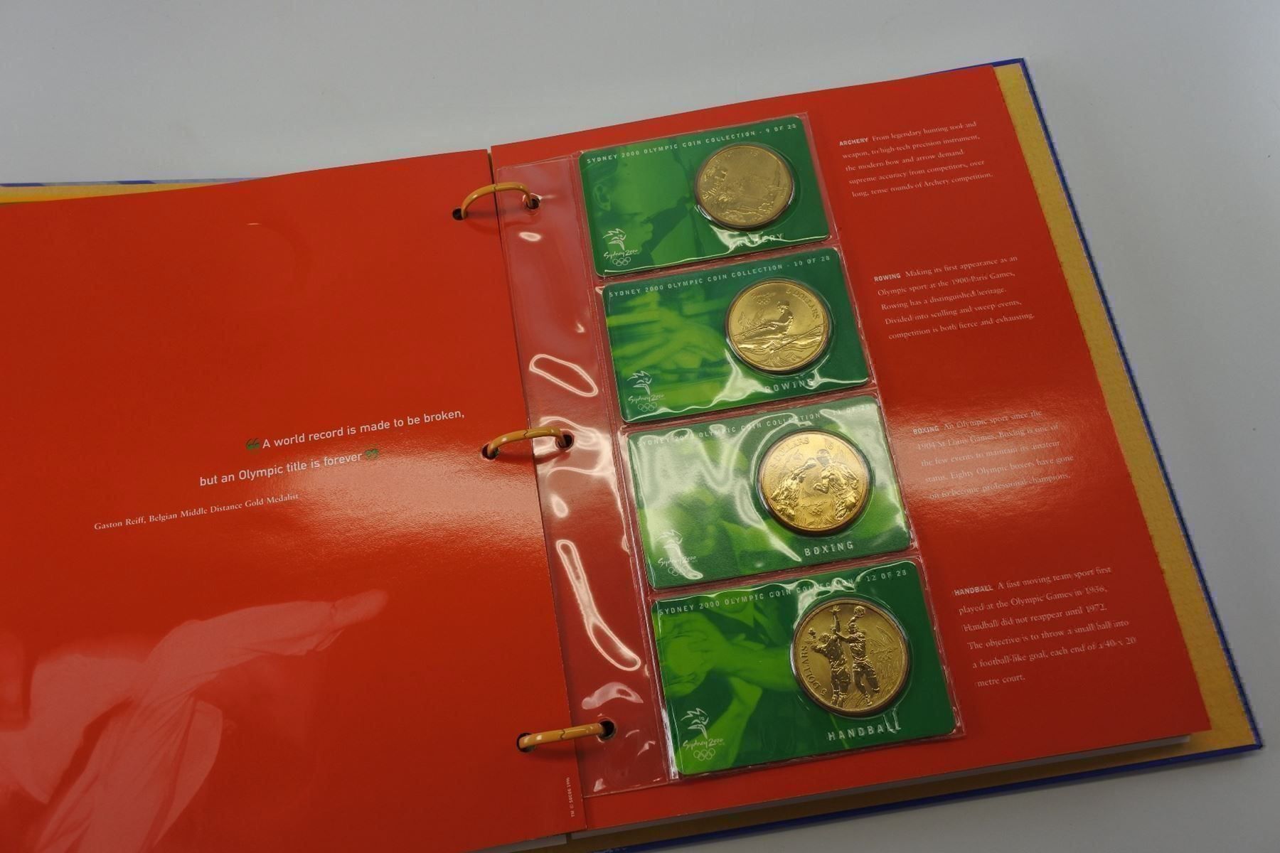 Tutti le monete: Sydney 2000 Olympische Münzsammlung – Usato da Luzern venduto da Cabriolet 5