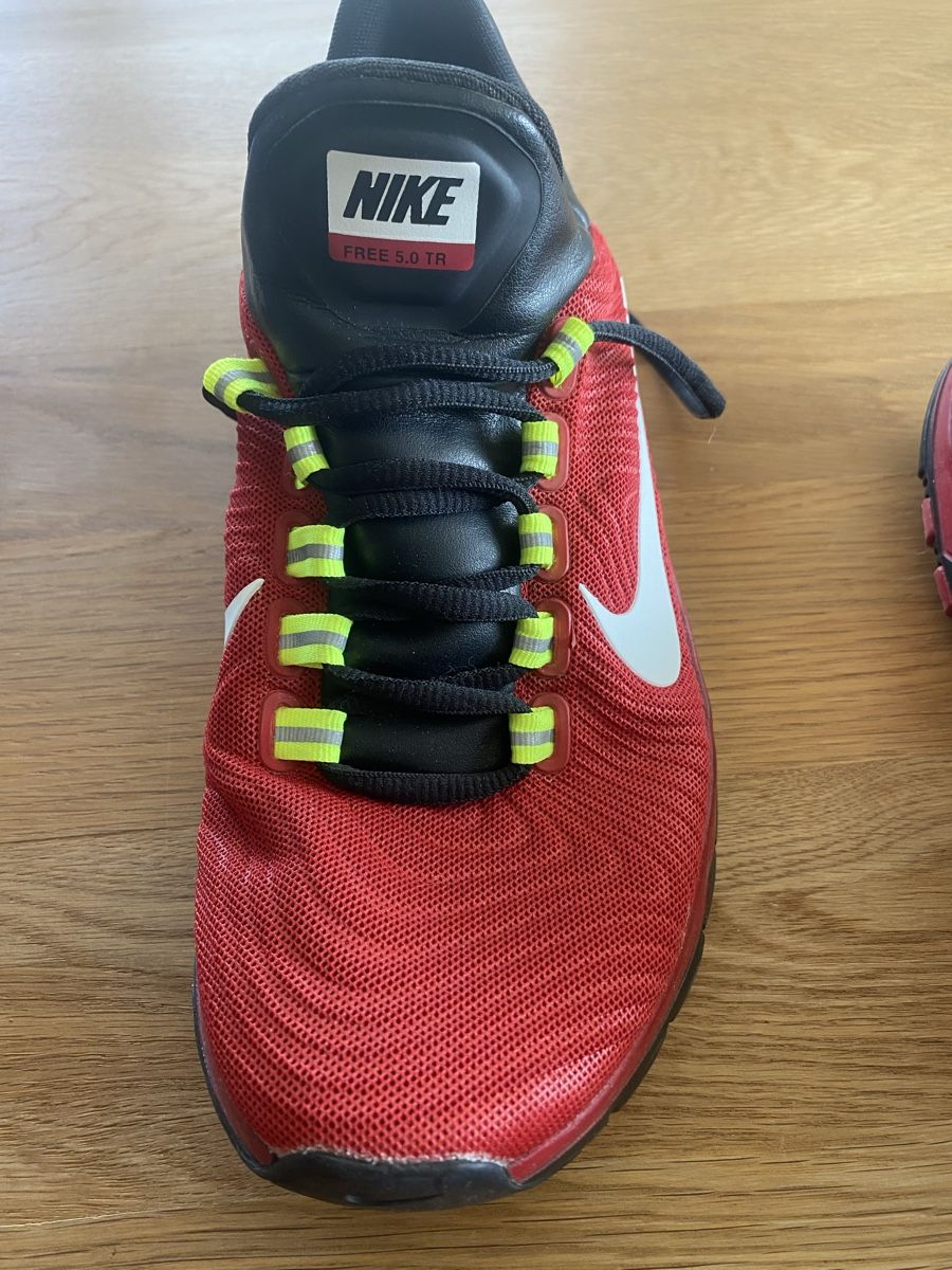 Schuh Nike Free Rot Nike Free TR Fit Breathe Rote Turnschuhe